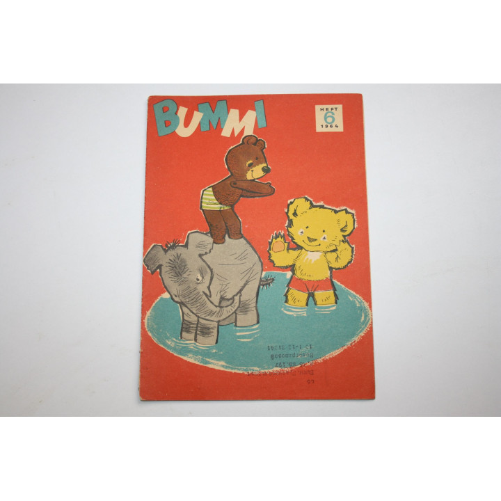 Bummi. Бумми. № 6, 1964 г. Иллюстрированный журнал для детей