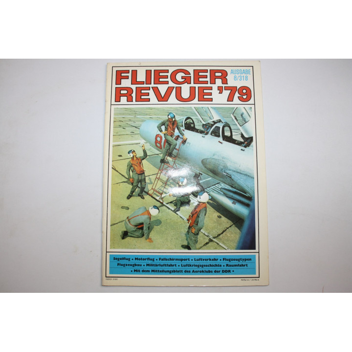 Flieger revue. № 8, 1979 г. Авиационный журнал