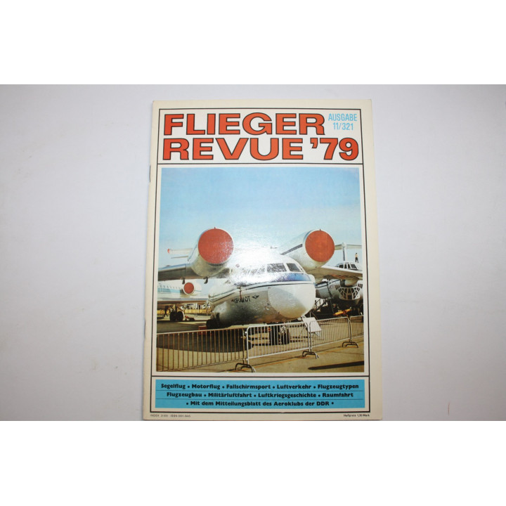 Flieger revue. № 11, 1979 г. Авиационный журнал