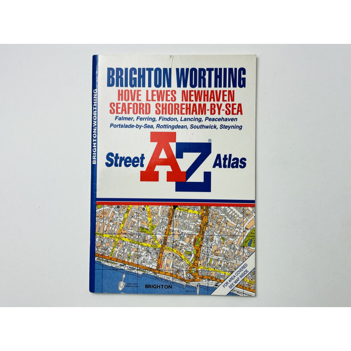 Brighton and Worthing. Street AZ Atlas (Брайтон и Уэртинг. Дорожный атлас). 1996