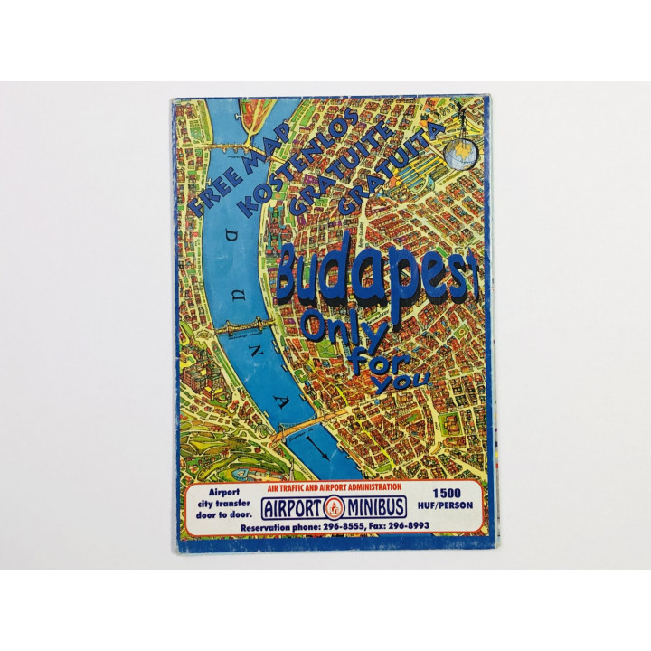 Budapest. Only for you (Будапешт. Только для тебя). Карта Будапешта