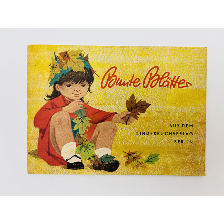 Bunte Blatter aus dem Kinderbuchverlag (Иллюстрированные странички детских книг). Каталог. 1963