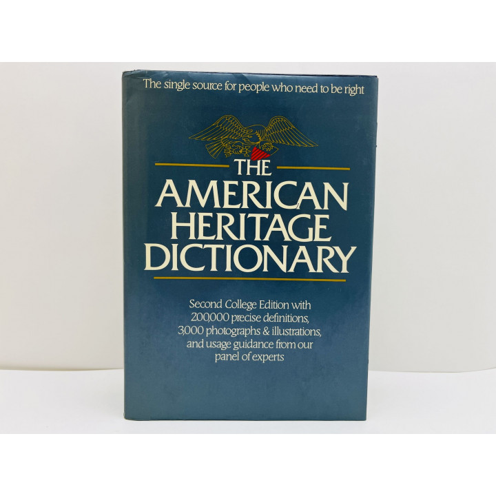 The American Heritage Dictionary (Словарь американского наследия). 1982