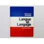 Langue et langage [Язык и речь]. Пуччани Оресте Ф., Амель Жаклин. 1974 г.