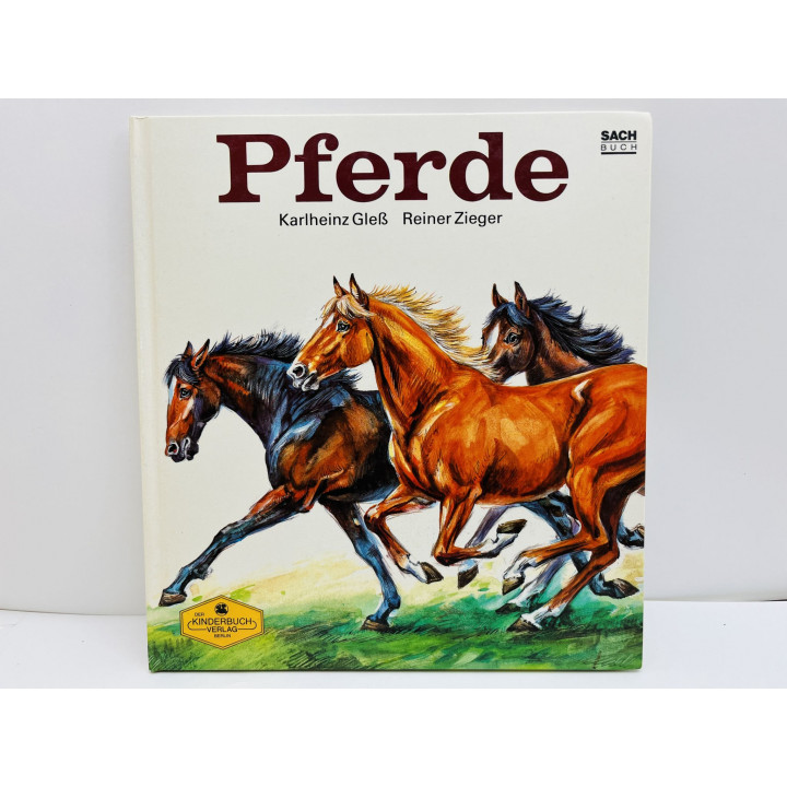 Pferde (Лошади). Карлхайнц Глесс. 1981