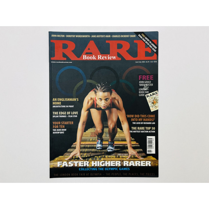 Rare Book Review. June/July 2008. истории Олимпийских игр; топ-50 самых дорогих книг на аукционах