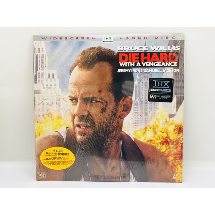Крепкий орешек 3: Возмездие / Die Hard 3: With A Vengeance. Джон Мактирнан. Брюс Уиллис. 8858-85 LD
