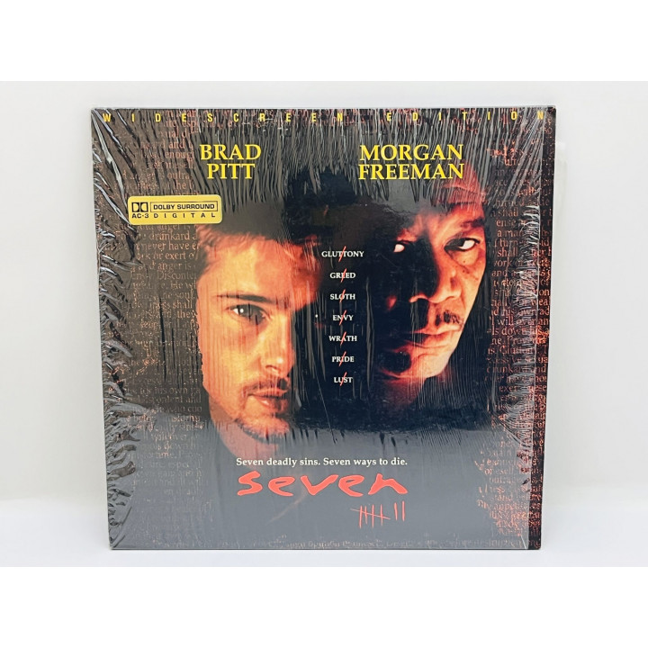 Семь / Seven. Дэвид Финчер. Брэд Питт. Laserdisc (LD). ID3364LI. 1996