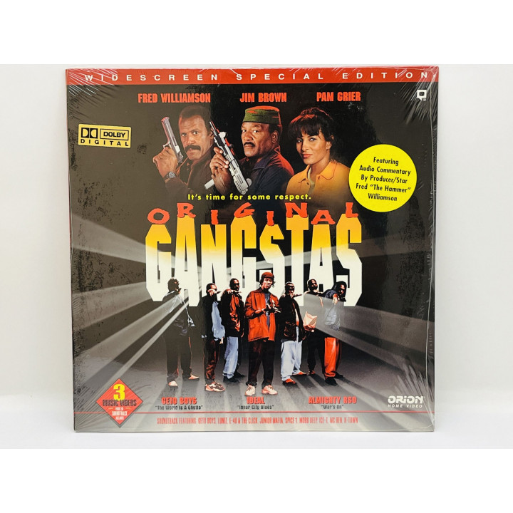Оригинальные гангстеры / Original Gangstas. Ларри Коэн. Фред Уильямсон. Laserdisc (LD). 1996