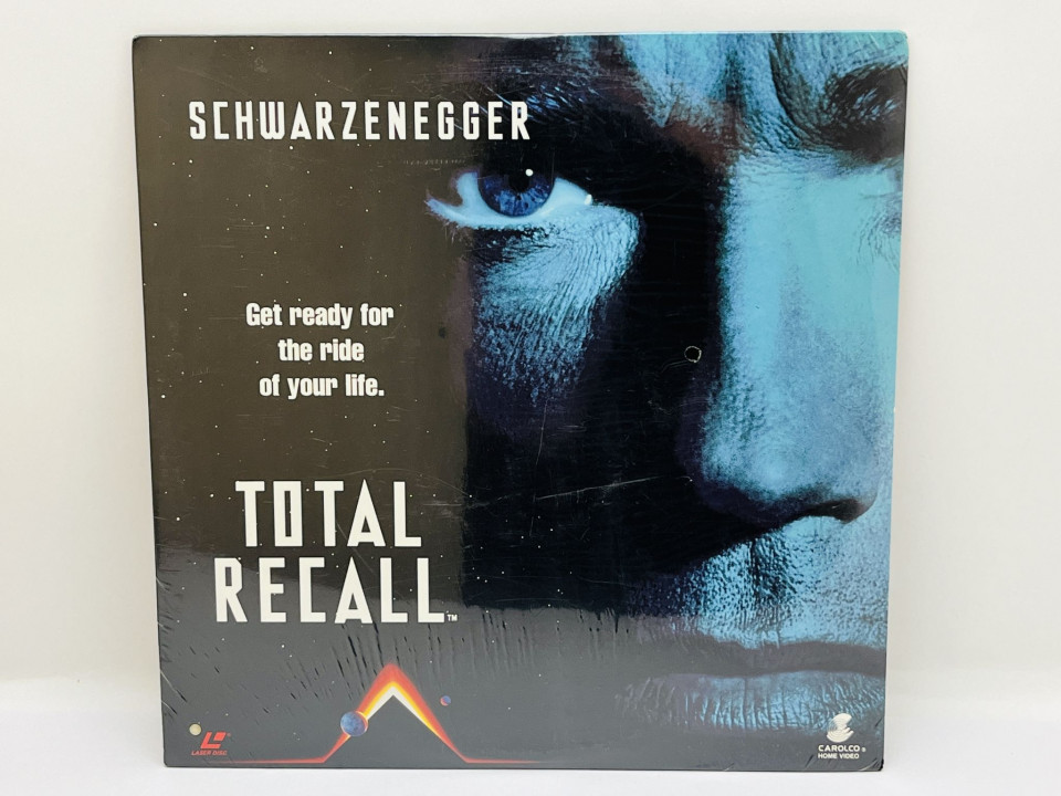 Вспомнить всё / Total Recall. Пол Верховен. Арнольд Шварценеггер. LD 68901. Laserdisc (LD). 1990