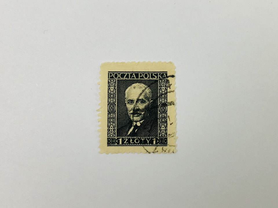 Игнаций Мосцицкий, президент. Персоналии. Польша. 1928. Михель: PL 258uI. Гашен