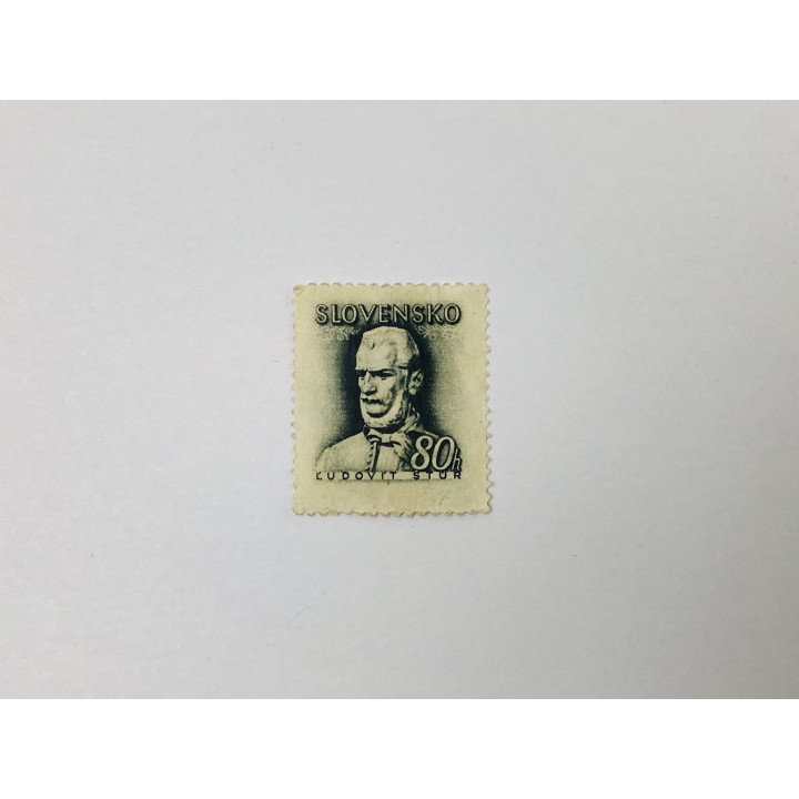 Портреты. Людовит Велислав Штур. Персоналии. Словакия. 1944. Михель: SK 132. Чист *. Дефект