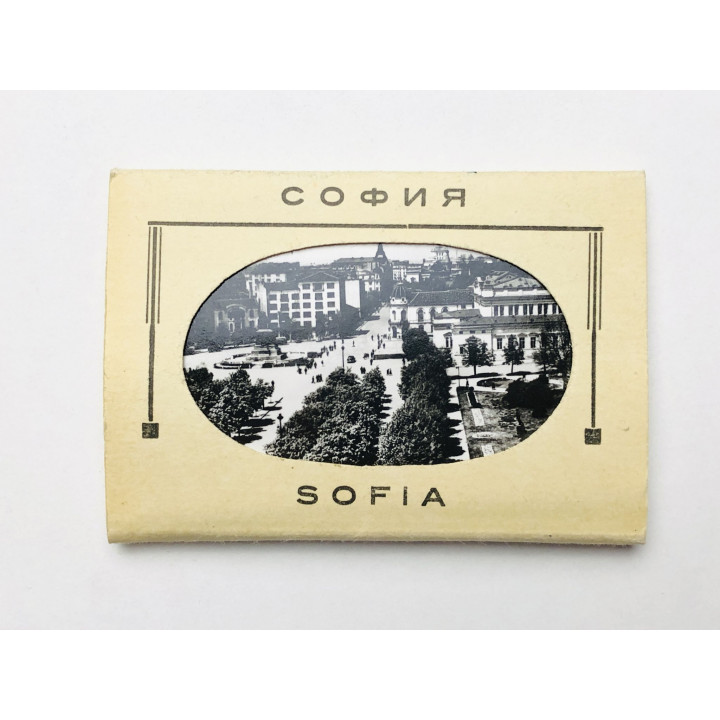 София (Sofia). Набор скрепленных фотоминиатюр. Комплект из 10 штук. Полный. 